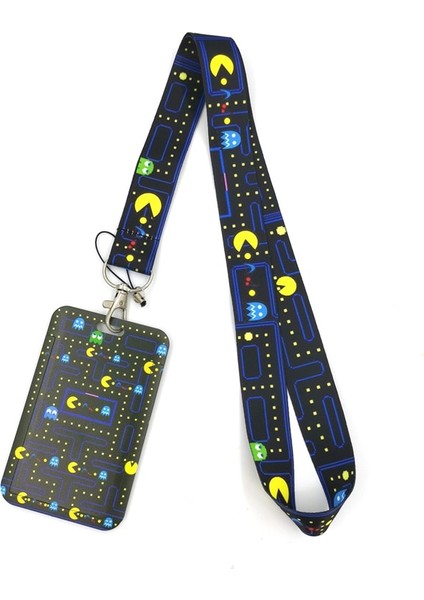 No.13 Tarzı Renkli Gökkuşağı Aşk Kalpleri Moda Ipi Kimlik Kartı Tutucu Otobüs Geçiş Kılıfı Örtüsü Kayma Banka Kredi Kartı Tutacağı Askı Kart Sahibinin (Yurt Dışından)