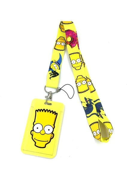 No.6 Tarzı Komik Anime Çizgi Film Karakteri Moda Kordon Kimlik Kartı Tutucu Otobüs Kartı Kılıf Kapak Klipsi Banka Kredi Kartı Tutacağı Askı Kart Sahibi (Yurt Dışından) fırsatları