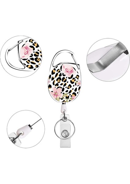 Pembe Geri Çekilebilir Stil Tudent Baskı Ofis Kordon Klip Anahtarlık Adı Etiket Tutucu Anahtarlık Kımlık Kartı Anahtarlık Halat Makarası Geri Çekme Anahtarlık Rozeti (Yurt Dışından) indirimleri