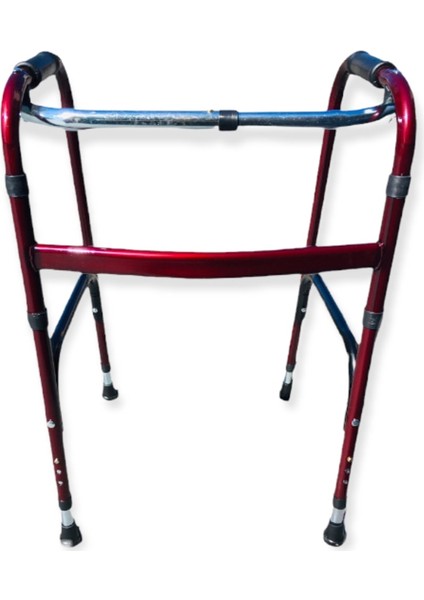 Metal Walker Yürüteç Katlanabilir Haraketli