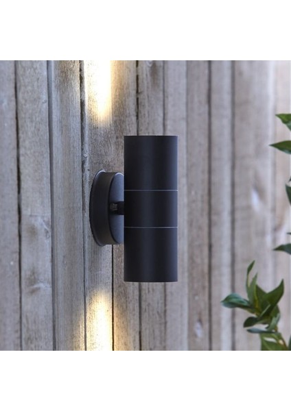 Dekoratif Çift Yönlü GU10 Duy LED Aplik, Modern Armatür, Modern Bahçe Duvar Apliği (Ampuller Hariç)