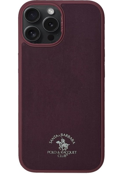 Apple iPhone 15 Pro Max Uyumlu Kılıf Santa Barbara Polo Racquet Club Norton Kapak