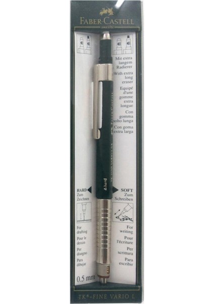 Faber Castell Vario Lüx Versatil Kalem 0.5 M