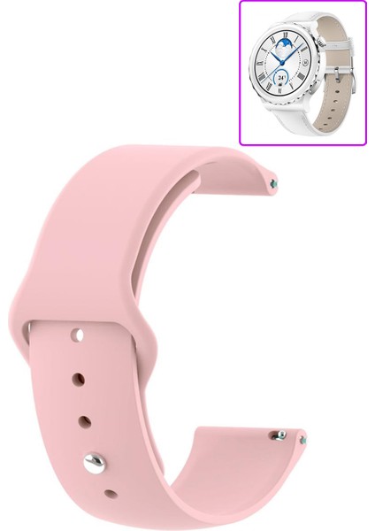 Huawei Watch Gt3 Pro 43MM Seramik ile Uyumlu Kordon Yumuşak Dokulu Silikon Kayış fiyatları