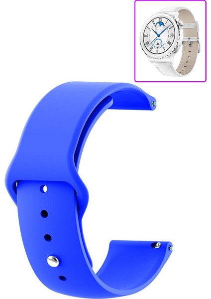Huawei Watch Gt3 Pro 43MM Seramik ile Uyumlu Kordon Yumuşak Dokulu Silikon Kayış fiyatları