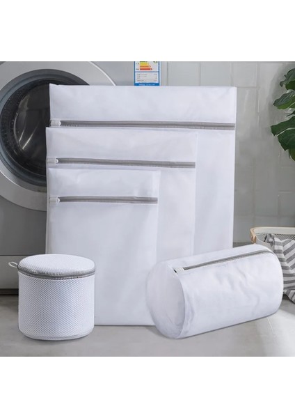 Ince Örgü 5'li Stil Clothelot Çamaşır Makinesi Için Iki Stil Çamaşır Torbası Kirli Çamaşır Torbaları Polyester Iç Çamaşırı Çantası Sutyen Koruma Ağı Kılıfı (Yurt Dışından) modelleri