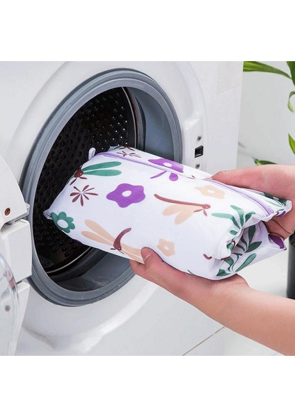 Sutyen Çantası 16CM-17CM Tarzı Çamaşır Torbası Makinede Yıkama Giysileri Iç Çamaşırı Sutyen Çantası Yeni Varış Baskılı Ince Örgü Çanta Yıkama Setleri Için ( ) Modern (Yurt Dışından) modelleri