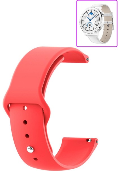 Huawei Watch Gt3 Pro 43MM Seramik ile Uyumlu Kordon Yumuşak Dokulu Silikon Kayış fiyatları