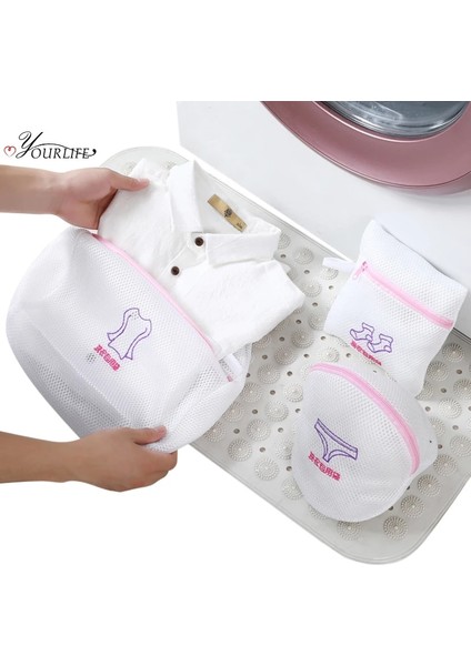 No.5 Tarzı Oyourlıfe 1 Adet Çamaşır Torbaları Iç Çamaşırı Sutyen Çorap Yıkama Torbaları Çamaşır Makinesi Örgü Çanta Fermuar Koruyucu Net Yıkama Aksesuarları (Yurt Dışından) indirimleri