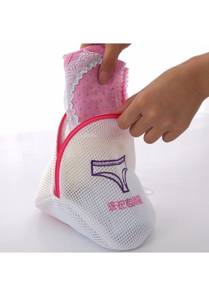 Et Çift Katmanlı Kalın Örgü Çamaşır Torbası Fermuarlı Giysiler Sutyen Iç Çamaşırı Koruyucu Çamaşır Yıkama Torbaları Çamaşır Makineleri Için (Yurt Dışından) modelleri