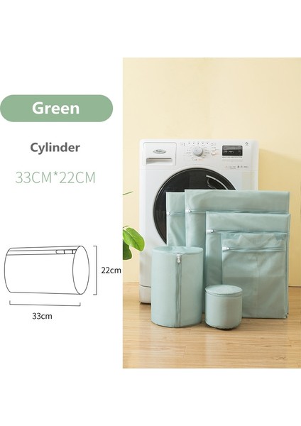 Yeşil 22-33CM Tarzı Şeker Renkleri Örgü Çamaşır Torbası Ev Çamaşır Makinesi Torbaları Polyester Net Katlanabilir Iç Çamaşırı Yıkama Torbası (Yurt Dışından) fiyatları