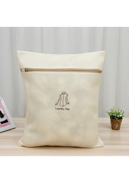Bej 6'lı Set Stili Et Bej Örgü Çamaşır Torbası Kirli Giysiler Iç Çamaşırı Sütyen Çorapları Iç Çamaşırı Çamaşır Makinesi Için Yıkama Torbası (Yurt Dışından) modelleri