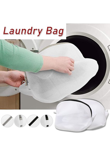 Siyah Stil L Beden Çamaşır Örgü Çantaları Ipli Net Çamaşır Koruyucu Örgü Çamaşır Torbası Güçlü Çamaşır Makinesi Kalın Net Torba Çamaşır Sutyen Yardım Paketi (Yurt Dışından) modelleri