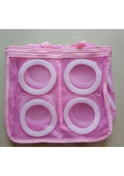 Beyaz Stil Tembel Ayakkabı Yıkama Torbaları Ayakkabı Yıkama Torbaları Iç Çamaşırı Sütyen Ayakkabı Havalandırma Kuru Alet Örgü Çamaşır Torbası Koruyucu Organizatör (Yurt Dışından) indirimleri