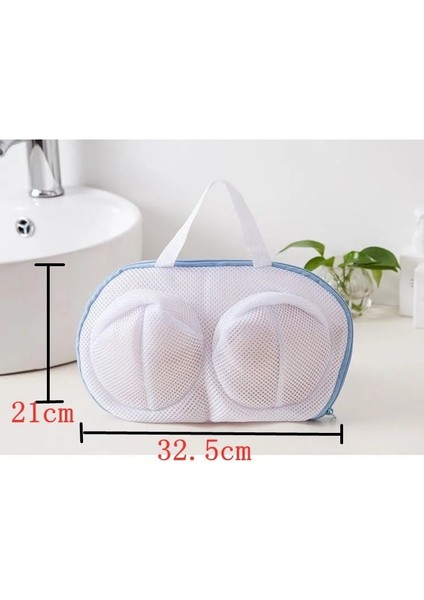 Oval Stil Çamaşır Torbası Yıkama Giyim Bakımı Katlanabilir Koruma Ağı Filtre Iç Çamaşırı Sütyen Çorap Iç Çamaşırı Çamaşır Makinesi Giysileri (Yurt Dışından)