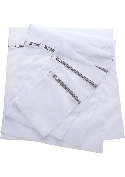30X40CM Tarzı 5 Boyutlu Örgü Çamaşır Torbası Polyester Çamaşır Yıkama Torbaları Kaba Net Çamaşır Sepeti Çamaşır Makineleri Için Çamaşır Torbaları Örgü Sütyen Torbası (Yurt Dışından)