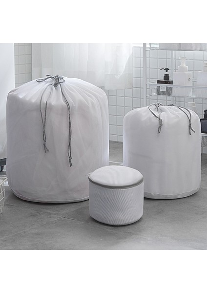 50X60CM Tarzı Çamaşır Torbası Çamaşır Makinesi Sutyen Giysileri Iç Çorap Örgü Çanta Seyahat Ayırma Torbası Yıkama Torbaları (Yurt Dışından)