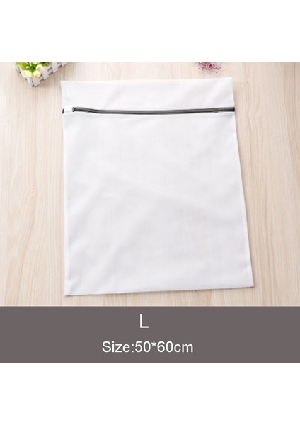 L Tarzı Örgü Çamaşır Torbası Çamaşır Makinesi Temizleme Torbası Giysileri Iç Çamaşırı Sutyen Sınıflandırma Çamaşır Torbaları Seyahat Kozmetik Organizatör Depolama (Yurt Dışından)