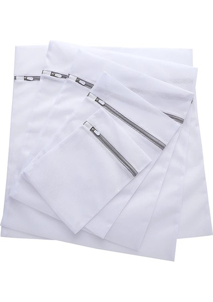 Ince Ağ 23CMX30CM Stili Modern Polyester Çamaşır Torbası Çamaşır Makineleri Için Beyaz Kaba Örgü Çamaşır Torbaları Iç Çamaşır Çamaşır Yıkama Torbaları (Yurt Dışından)