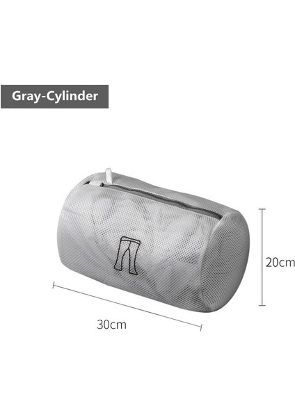 Gri 20-30CM Tarzı Nakış Çamaşır Torbaları Çamaşır Iç Çamaşırı Giysileri Yüksek Li Örgü Çamaşır Yıkama Torbası Depolama Iç Çamaşırı Çorap Sutyen Yıkama Kılıfı (Yurt Dışından) fiyatları