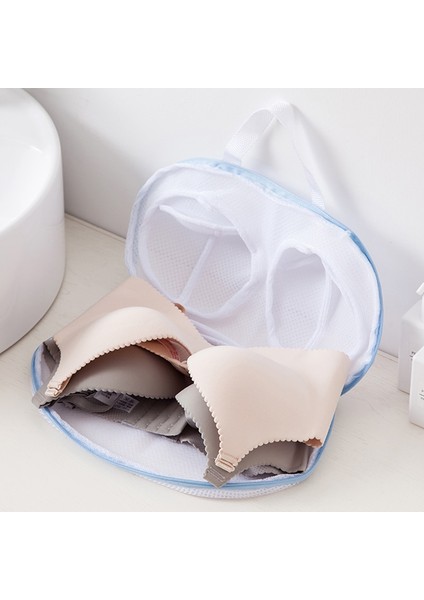 B Pembe Tarzı Örgü Çamaşır Torbası Sutyen Çamaşır Torbası Koruma Iç Çamaşırı Seyahat Organizatörü Sınıflandırılmış Iç Çamaşırı Giysi Temizleme Torbaları (Yurt Dışından) modelleri