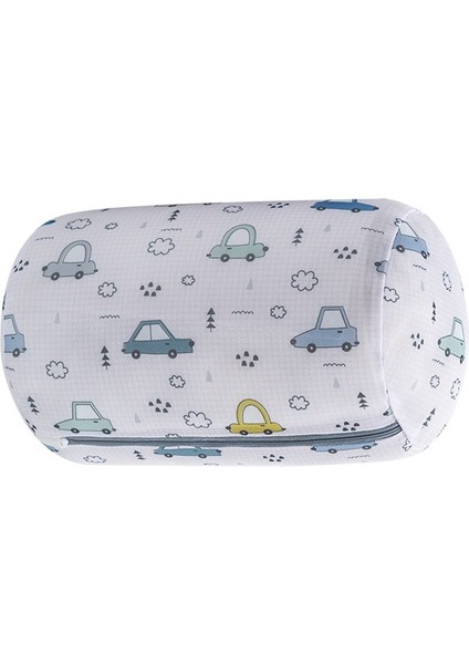 Menekşe Tarzı Çiçek Baskı Fermuarlı Örgü Çamaşır Torbası Polyester Çamaşır Net Çanta Iç Çamaşırı Çorap Çamaşır Makinesi Kılıfı Giysi Sutyen Çantaları (Yurt Dışından)