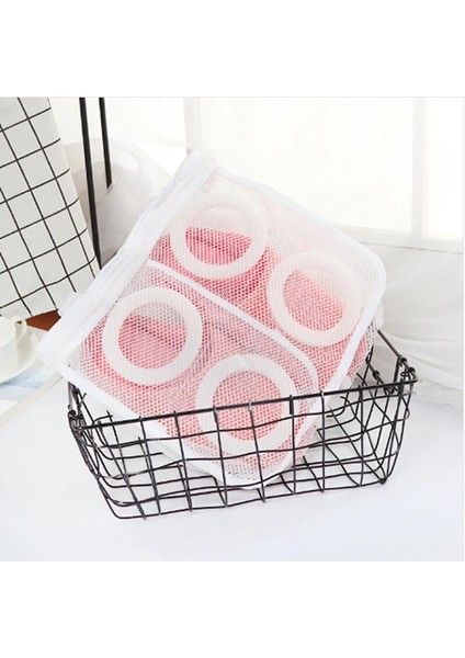 Beyaz Stil Ayakkabı Yıkama Torbası Çamaşır Torbası Kuru Ayakkabı Saklama Çantası Polyester Seyahat Ayakkabı Saklama Torbaları Iç Çorap Sutyen Örgü Çamaşır Torbaları (Yurt Dışından) modelleri
