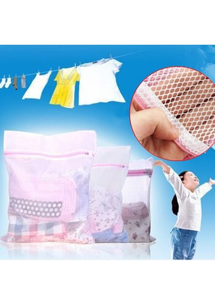 Fermuarlı Yıkama Torbası S Tarzı Giysi Çamaşır Makinesi Çamaşır Sutyen ı Iç Çamaşırı Mesh Net Yıkama Torbası Kese Sepeti Femme Yıkama Koruma Torbası Polyester Çamaşır Torbası (Yurt Dışından) fırsatları