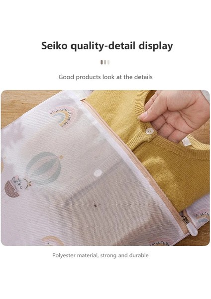 Balon Stili Silindir 22-35CM Çamaşır Yıkama Torbası Sutyen Iç Çamaşırı Mesh Polyester Kirli Çamaşır Sepeti Yıkama Sutyen Çantaı Depolama Iç Çamaşırı Makine Yıkama Net Çanta (Yurt Dışından) fiyatları