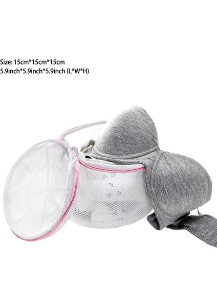 Pembe Tarzı Örgü Çamaşır Torbası Sutyen Çamaşır Torbası Koruma Iç Çamaşırı Seyahat Organizatörü Sınıflandırılmış Iç Çamaşırı Giysi Temizleme Torbaları (Yurt Dışından)