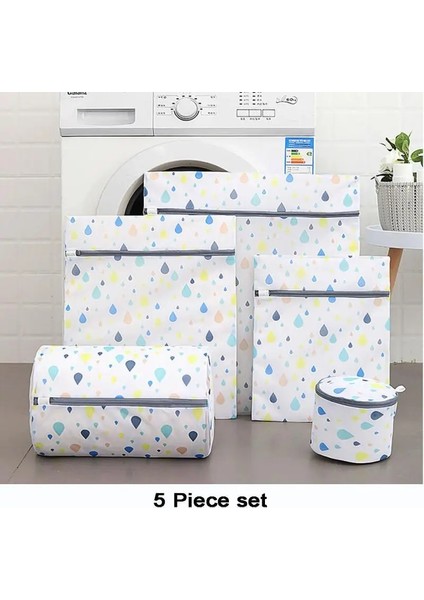 K-6 Parça Set Stili Seyahat Katlanabilir Örgü Çamaşır Torbası, Iç Çamaşır Torbası, Polyester Çamaşır Torbası, Sütyen Çamaşır Torbası Seti (Yurt Dışından) fırsatları