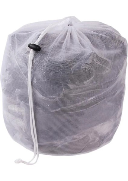 S Stil 1 Stili S-Xl Giysi Yıkama Torbası, Örgü Çamaşır Torbaları Çamaşır Makinesi File Torba Ipli Net Yıkama Güçlü Kalınlaştırma Yeniden Kullanılabilir (Xl-Big Hole) (Yurt Dışından)