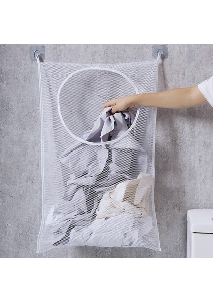 D Stili 77X50CM Kirli Çamaşırlar Için Kapıda Asılı Çamaşır Torbaları Çamaşır Makineleri Duvara Monte Banyo Saklama Torbası Asılı Çamaşır Sepeti Yeni (Yurt Dışından)