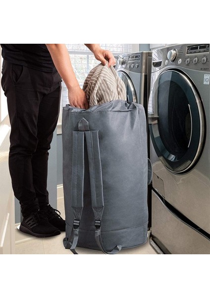 Stil 3 Sarı Stil 1 Parça Ayarlanabilir Omuz Askıları ve Ipli Kapatma ile Çamaşır Torbası Sırt Çantası Kirli Giysiler Kolej Yurdu Seyahat Kampı Için Sırt Çantası (Yurt Dışından)