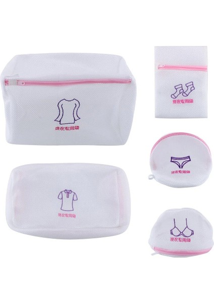 Uzun Kollu Stil Için Makinede Yıkanabilir Örgü Çamaşır Torbası Çamaşır Sepeti Çanta Işlemeli Polyester Sütyen Iç Çamaşırı Özel Yıkama Torbası Evde Kullanım Katlanabilir (Yurt Dışından) fiyatları