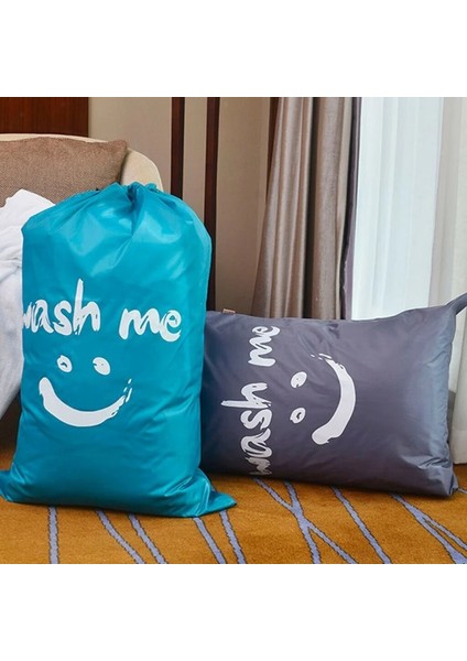 H Tarzı Oxford Kumaş Çamaşır Ayakkabı Çanta Kuru Ayakkabı Organizatör Taşınabilir Ipli Tipi Çamaşır Torbaları Ev Banyo Için Depolama Organizatör (Yurt Dışından) indirimleri