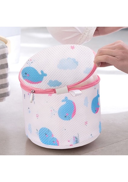 Balina Tarzı 1 Adet Japon Tarzı Fermuarlı Çamaşır Torbaları Polyester Sutyen Yıkama Torbası Iç Çamaşırı Organizatör Dayanıklı Örgü Net Banyo Aksesuarları (Yurt Dışından) fırsatları