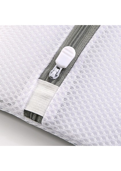 Beyaz 40-50CM Stili Nakış Çamaşır Torbaları Çamaşır Iç Çamaşırı Giysileri Yüksek Li Örgü Çamaşır Yıkama Torbası Depolama Iç Çamaşırı Çorap Sutyen Yıkama Kılıfı (Yurt Dışından) modelleri