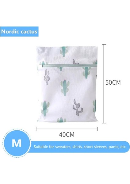 Yeşil 40-50CM Stili 18 Boyutlu Polyester Çamaşır Torbası Örgü Fermuarlı Çamaşır Makinesi Çantası Renkli Baskı Giysileri Organizatör Iç Çamaşırı Çamaşır Yıkama Torbaları (Yurt Dışından) fiyatları