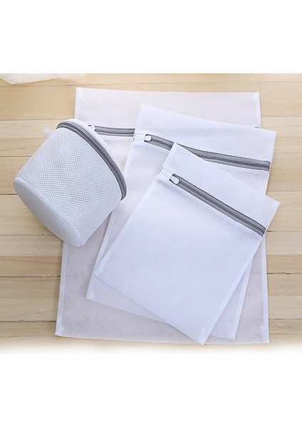 Corase Mesh 5'li Stil Clothelot Çamaşır Makinesi Için Iki Stil Çamaşır Torbası Kirli Çamaşır Torbaları Polyester Iç Çamaşırı Çantası Sutyen Koruma Ağı Kılıfı (Yurt Dışından)