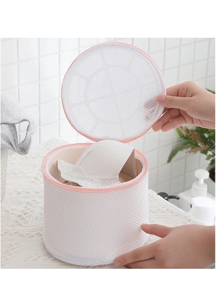 Ince Örgü XL-60X60 Stili Kaba Örgü Ince Örgü Ev Özel Çamaşır Torbası Sutyen Iç Çamaşırı Çantası Deformasyondan Giyinmek Modern Stil Bakım Yıkama Torbası (Yurt Dışından)