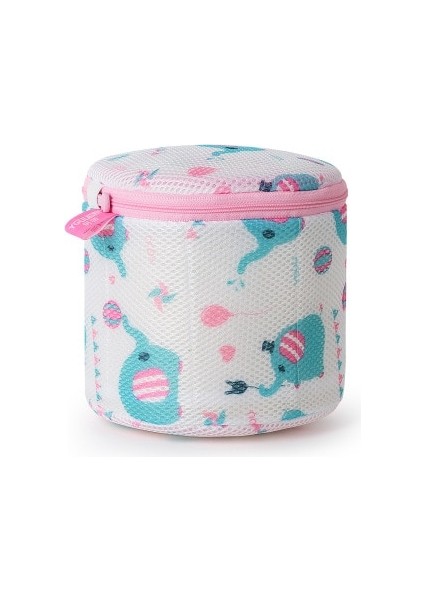 Fil Tarzı Sutyen Yıkama Torbası Yüksek Li Kalınlaşmış Örgü Çamaşır Makinesi Özel Iç Çamaşırı Sütyen Çamaşır Torbası Fermuar Makinesi Evde Bakım Yıkama Torbası (Yurt Dışından)