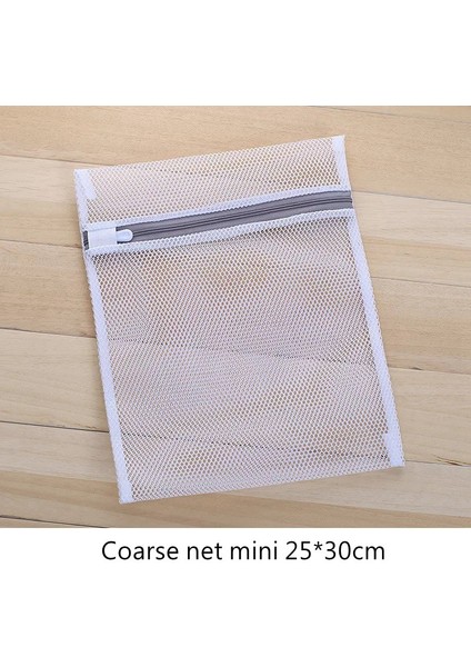 Kaba Ağ 25X30CM Stili Fermuar Fileli Çamaşır Torbası Polyester Çamaşır Yıkama Torbaları Kaba Net Çamaşır Sepeti Çamaşır Makineleri Çamaşır Torbaları Fileli Sutyen Torbası (Yurt Dışından) fiyatları