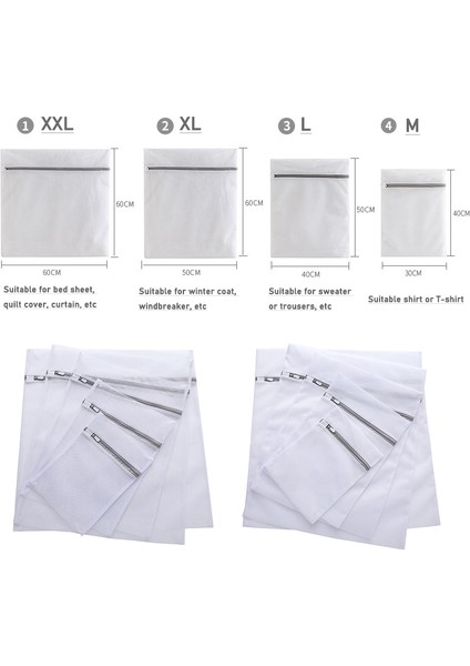 60X60CM Tarzı Kirli Giysiler Için Çamaşır Torbaları Polyester Çamaşır Torbaları Fermuarlı Iç Çamaşırı Sütyen Çorapları Çanta Çamaşır Makineleri Örgü Sütyen Çantası (Yurt Dışından)