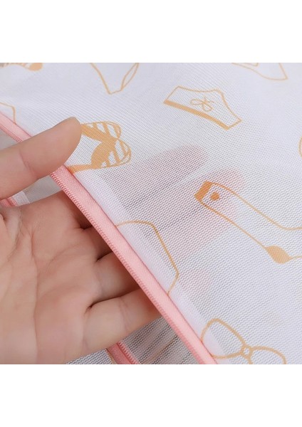 Kaktüs Baskı Stili 40-50CM 3 Çeşit Baskı Çamaşır Torbası Çorap Iç Çamaşırı Net Örgü Sütyen Çamaşır Sepeti Polyester Yıkama Organizatör Çamaşır Aksesuarları (Yurt Dışından) indirimleri