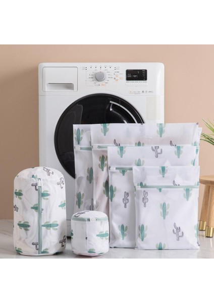 Ağaç Yaprağı 6 Stili 6 Boyutlu Çamaşır Torbası Polyester Çamaşır Yıkama Torbaları Bitki Baskı Fermuar Tasarımı Çamaşır Makineleri Için Çizilmez Örgü Çamaşır Torbası (Yurt Dışından) fırsatları