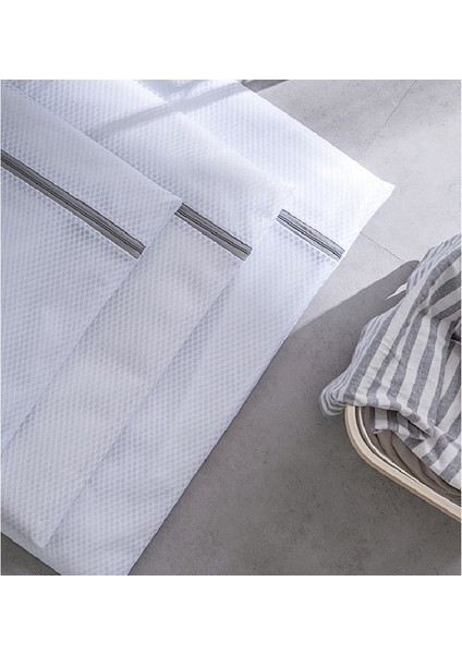 Silindir 22-33CM Tarzı Yükseltme Hücresel Ağ Çamaşır Torbası Örgü Çamaşır Makinesi Torbaı Korumalı Sütyen Çorapı Iç Çamaşırı Yıkama Torbası Polyester Kirli Çamaşır Sepeti (Yurt Dışından)