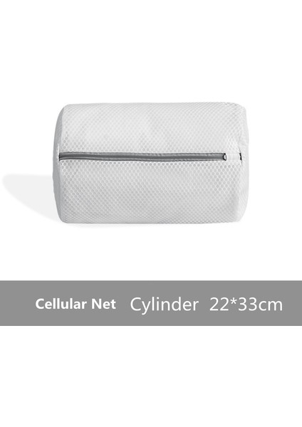 Silindir 22-33CM Tarzı Yükseltme Hücresel Ağ Çamaşır Torbası Örgü Çamaşır Makinesi Torbaı Korumalı Sütyen Çorapı Iç Çamaşırı Yıkama Torbası Polyester Kirli Çamaşır Sepeti (Yurt Dışından) fiyatları