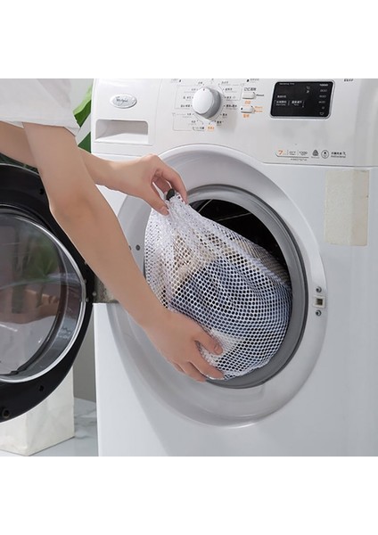 Ince Ağ 60X80 Stili Ipli Örgü Çamaşır Torbası Iç Çamaşırı Sütyen Çorap Çamaşır Torbası Çamaşır Makinesi Çamaşır Filesi Torbaları Kirli Giysiler Yıkama Torbaları Organizatör (Yurt Dışından)