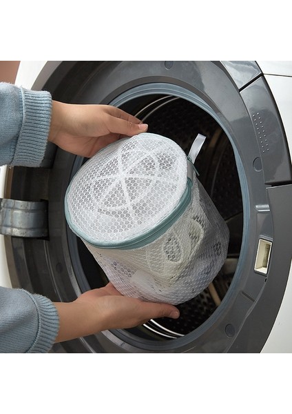 Silindir 20-30CM Tarzı 7 Boyutlu Çamaşır Torbaları Çamaşır Makinesi Seyahat Taşınabilir Neatening Organizatör Katlanır Kirli Çamaşır Torbası Iç Çamaşırı Sutyen Yıkama Torbası (Yurt Dışından) fırsatları